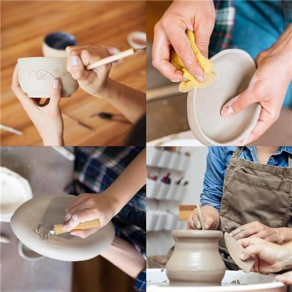 Clay Tools, Pottery Tools, Clay Sculpting Tools, Pottery Kit - Picture 6 of 8